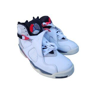 Air Jordan 8 Retro Bugs Bunny 305381-103 Sneakers Shoes White Red Grey 9.5